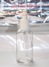 Флакон 50 мл стеклянный с пипеткой КПВ e-liquid